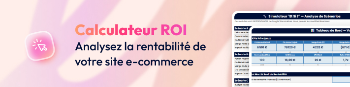 Calculateur de la rentabilité et du ROI d'un site e-commerce